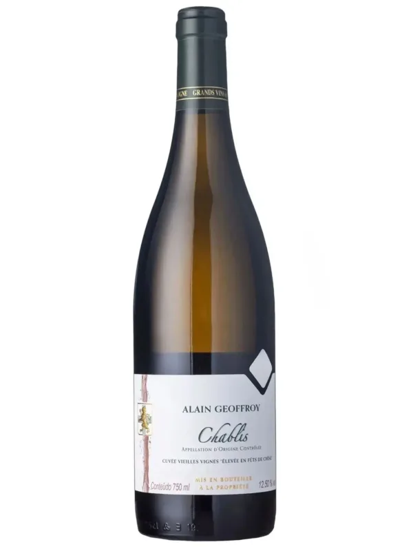 Garrafa de Alain Geoffroy Chablis Vieilles Vignes