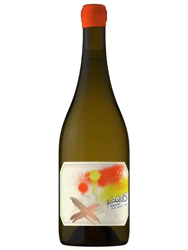 Garrafa de Andes Cru Equis Moscatel - Vinho Natural Laranja