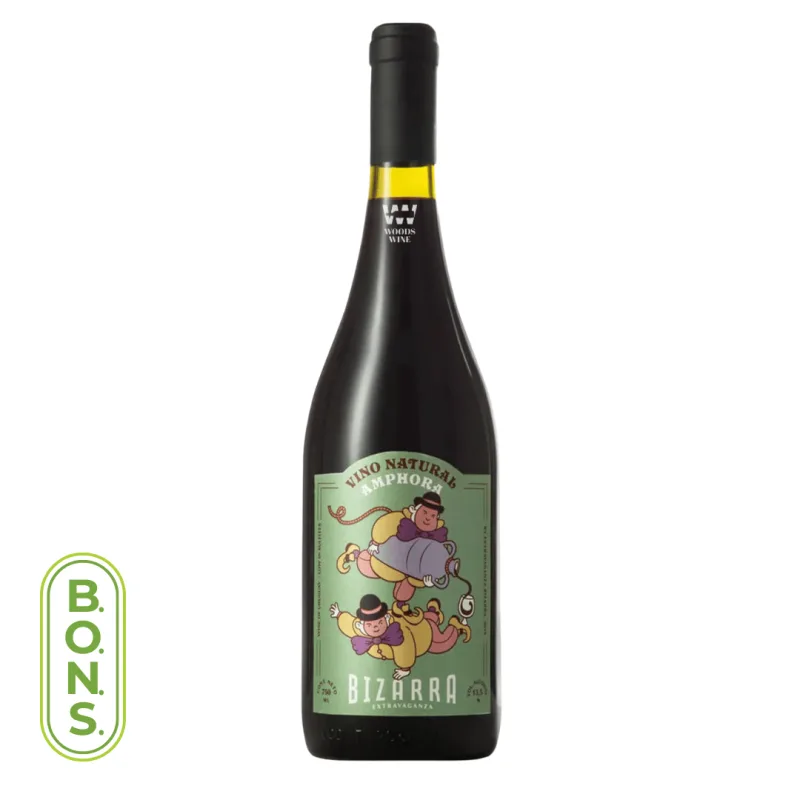 Garrafa de Bizarra Extravaganza Amphora Tannat