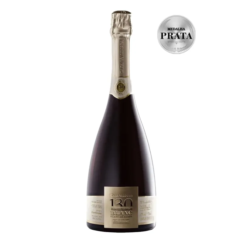Garrafa de Casa Valduga 130 Anos Brut Blanc de Blancs