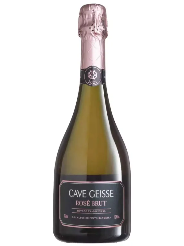 Garrafa de Cave Geisse Rosé Brut