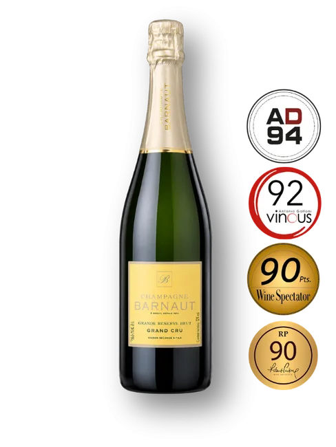 Garrafa de Champagne Barnaut Grande Réserve Brut Grand Cru
