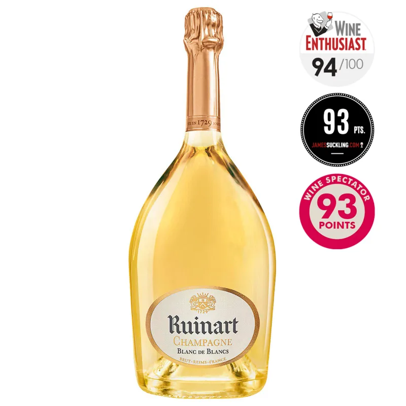 Garrafa de Champagne Ruinart Blanc de Blancs