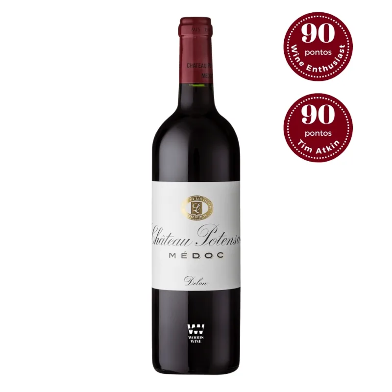 Garrafa de Chateau Potensac Medoc Domaines Delon