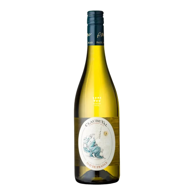 Garrafa de Paul Mas Claude Val Blanc