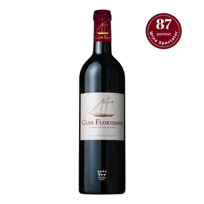 Garrafa de Clos Floridène Tinto