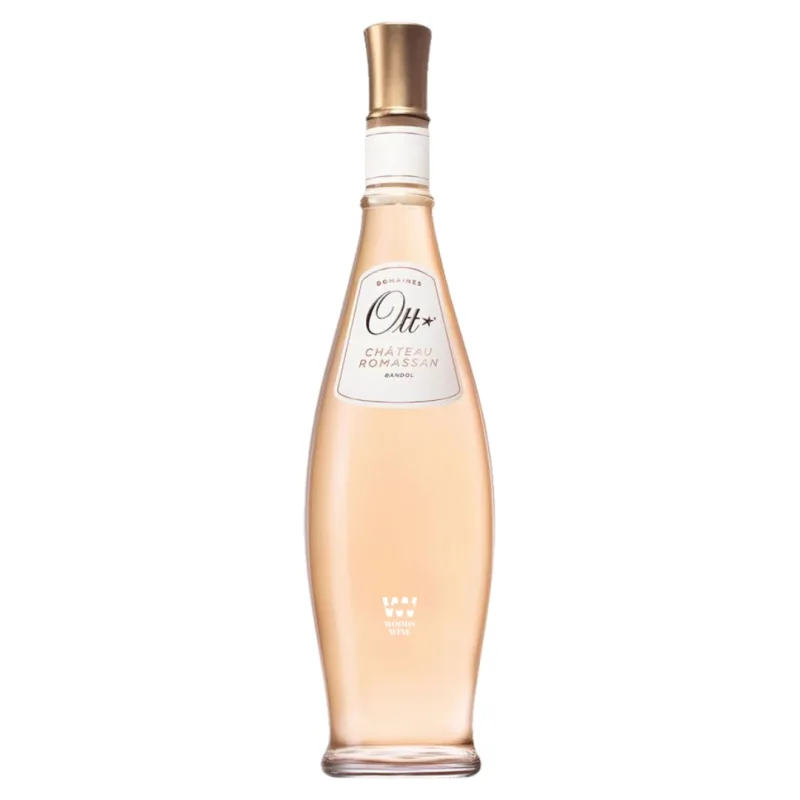 Garrafa de Domaines Ott Chateau Romassan Bandol Rose