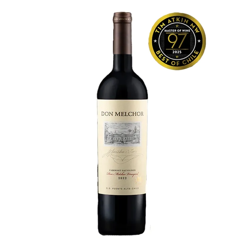 Garrafa de Don Melchor Cabernet Sauvignon Tinto
