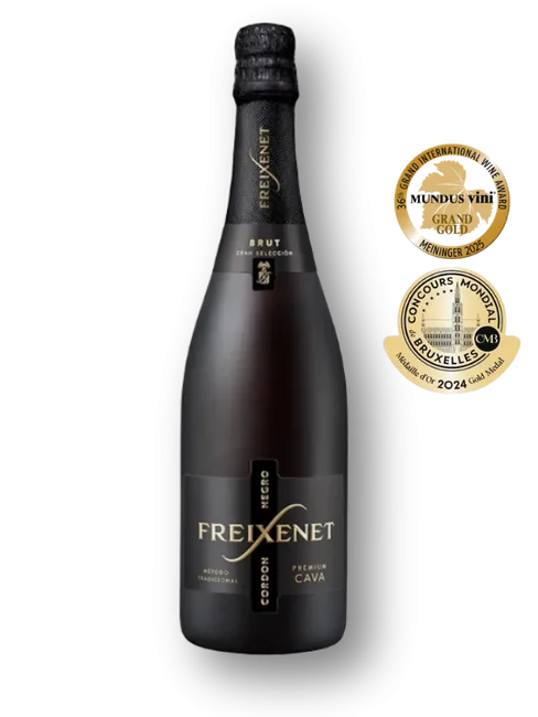 Garrafa de Freixenet Cordón Negro Brut