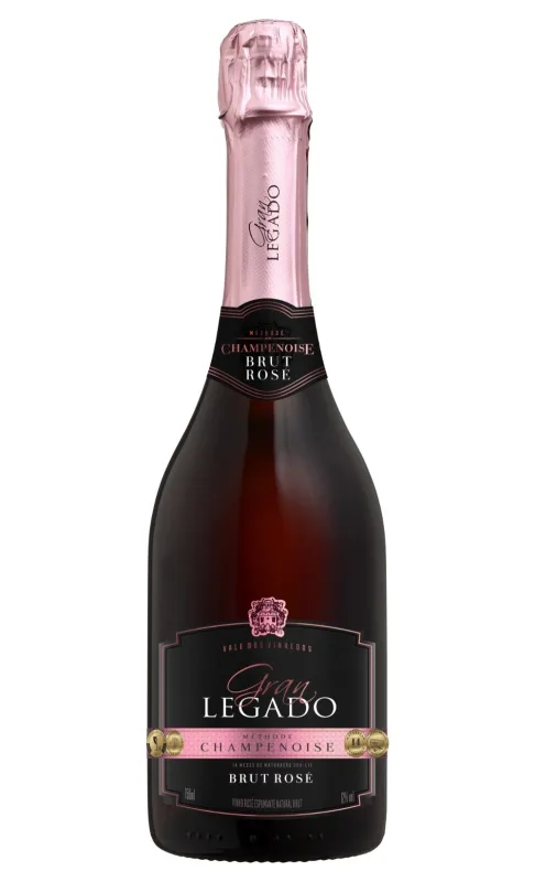Garrafa de Espumante Gran Legado Brut Rosé