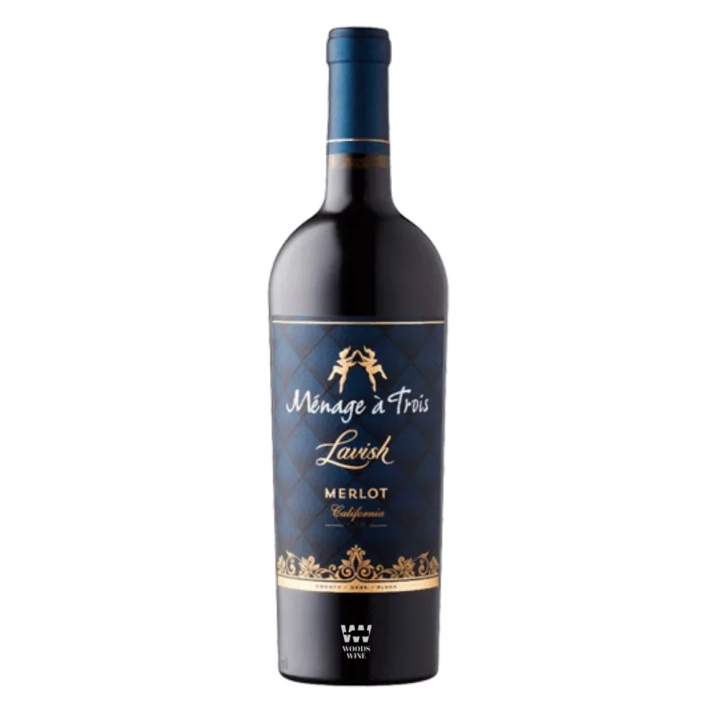 Garrafa de Ménage à Trois Lavish Merlot