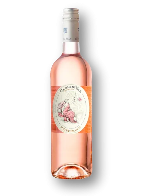 Garrafa de Paul Mas Claude Val Rosé