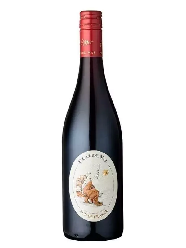 Garrafa de Paul Mas Claude Val Rouge