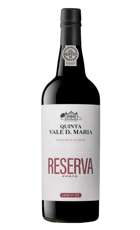 Garrafa de Quinta Vale D. Maria Reserva Porto