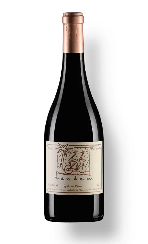 Garrafa de Tandem Syrah du Maroc