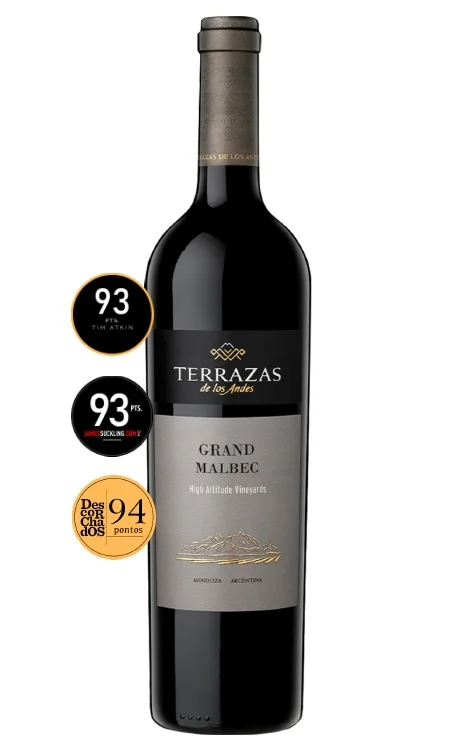 Garrafa de Terrazas de Los Andes Grand Malbec