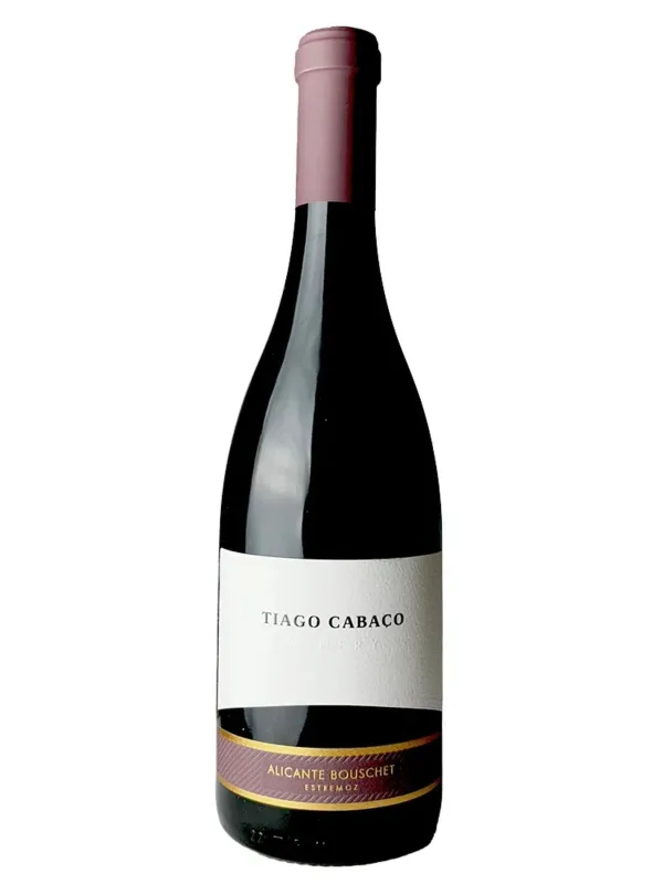 Garrafa de Tiago Cabaço Alicante Bouschet Estremoz Tinto
