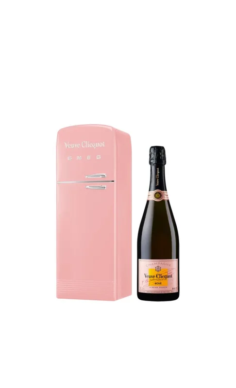 Garrafa de Champagne Veuve Clicquot Brut Rosé Fridge