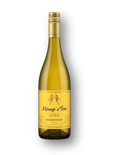Garrafa de Ménage à Trois Gold Chardonnay