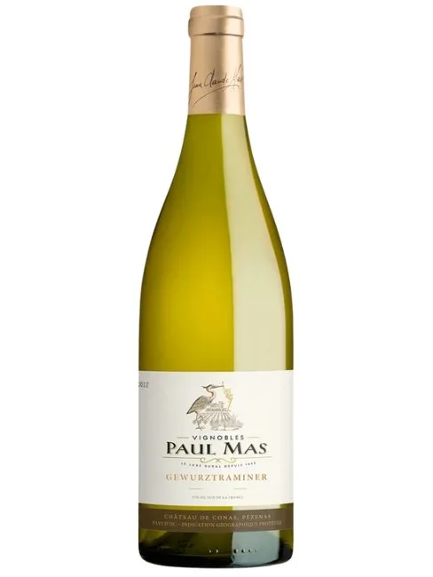 Garrafa de Paul Mas Gewürztraminer