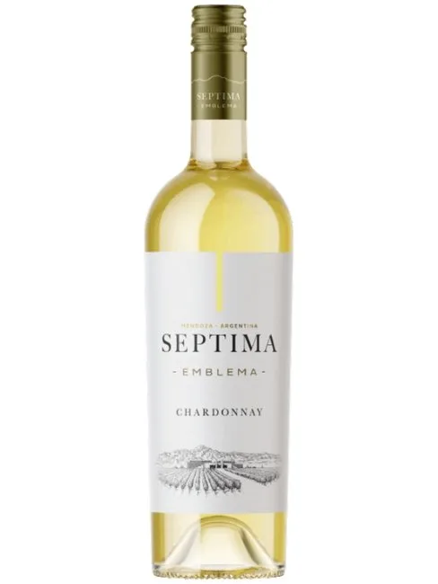 Garrafa de Vinho Branco Septima Emblema Chardonnay