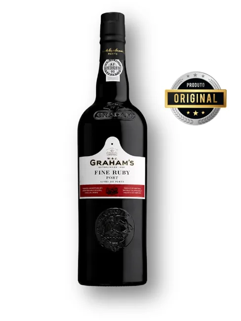 Garrafa de Vinho do Porto Graham's Fine Ruby