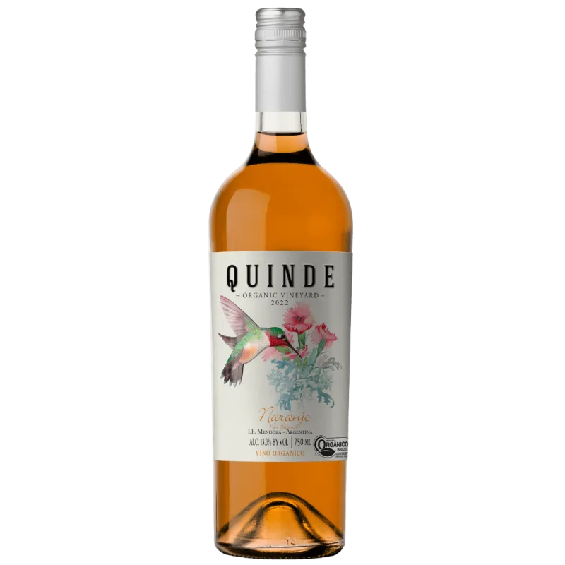 Garrafa de Quinde Orgânico Laranja