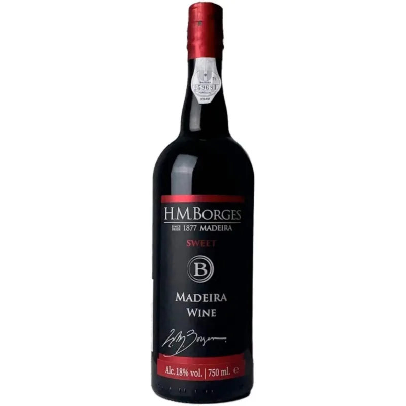 Garrafa de HM Borges Madeira Doce 3 Anos