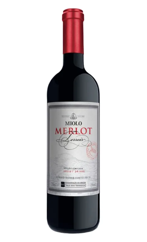 Garrafa de Miolo Merlot Terroir