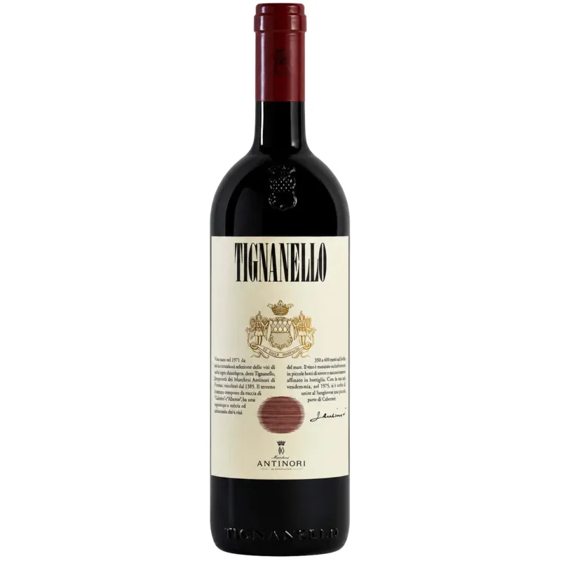 Garrafa de Antinori Tignanello