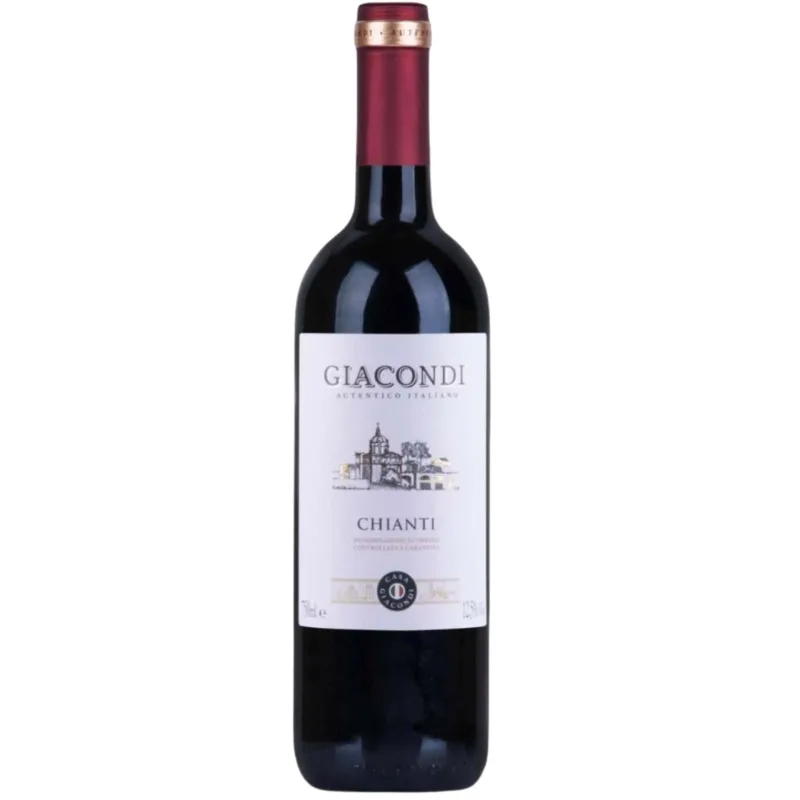Garrafa de Vinho Tinto Giacondi Chianti