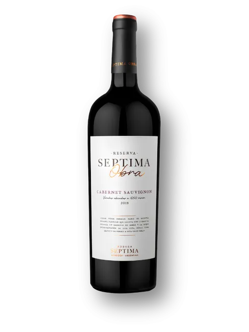 Garrafa de Vinho Tinto Septima Obra Cabernet Sauvignon