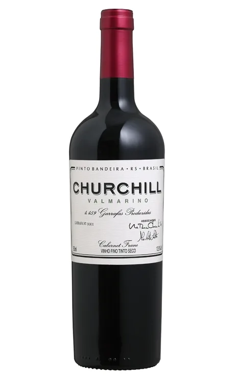 Garrafa de Vinho Valmarino & Churchill Cabernet Franc